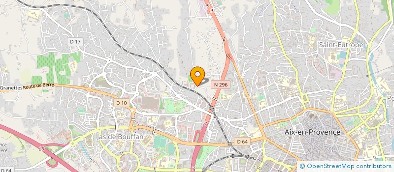 localisation de l'entreprise MONSIEUR HUGO CRECHET à AIX-EN-PROVENCE