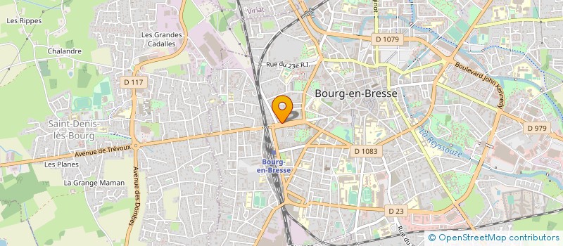 localisation de l'entreprise MONSIEUR HUGO CREPET à BOURG-EN-BRESSE