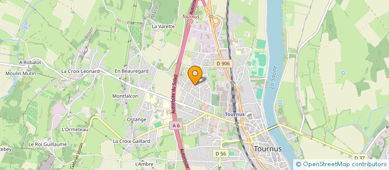localisation de l'entreprise MONSIEUR HUGO CRETIN à CHALON-SUR-SAONE