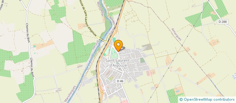 localisation de l'entreprise MONSIEUR HUGO DAIRIC  SAINT-LAURENT-D'AIGOUZE