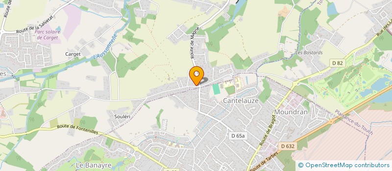 localisation de l'entreprise MONSIEUR HUGO DE GROUCHY  FONTENILLES