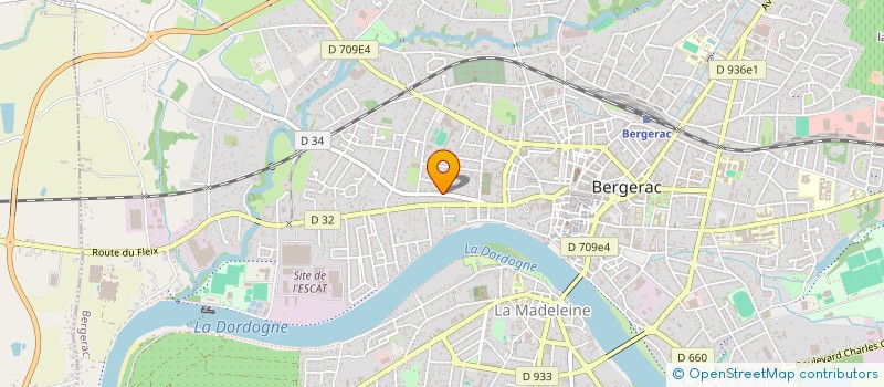 localisation de l'entreprise MONSIEUR HUGO DE JESUS CARVALHO à BERGERAC