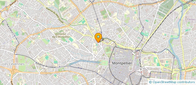 localisation de l'entreprise MONSIEUR HUGO DE LA TORRE  MONTPELLIER