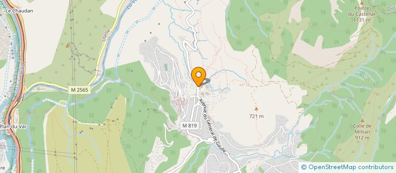 localisation de l'entreprise MONSIEUR HUGO DE OLIVEIRA  LEVENS