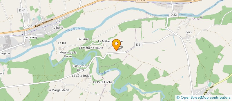 localisation de l'entreprise MONSIEUR HUGO DE ROQUEFEUIL à ROSNAY
