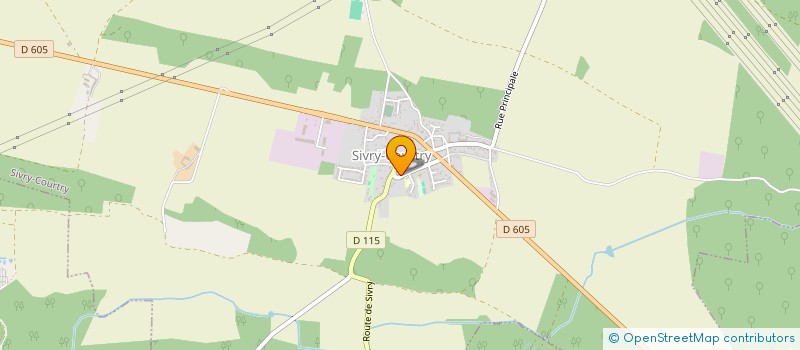 localisation de l'entreprise MONSIEUR HUGO DE SOUSA COCHET  SIVRY-COURTRY