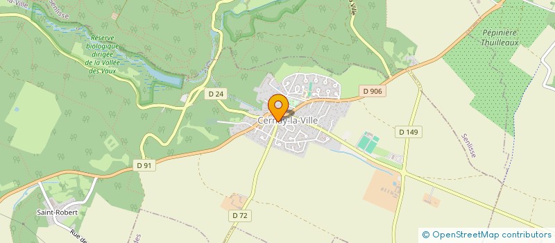 localisation de l'entreprise MONSIEUR HUGO DECOUX à CERNAY-LA-VILLE