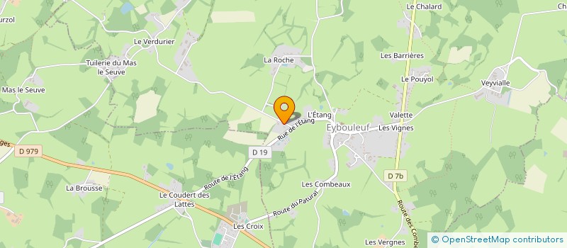 localisation de l'entreprise MONSIEUR HUGO DELAPORTE à EYBOULEUF