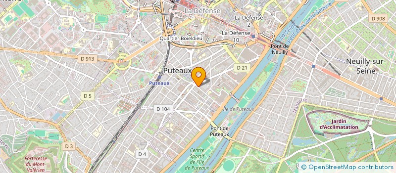 localisation de l'entreprise MONSIEUR HUGO DELCROIX  PUTEAUX