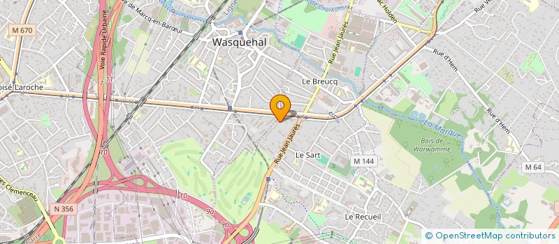 localisation de l'entreprise MONSIEUR HUGO DELESCLUSE à VILLENEUVE-D'ASCQ