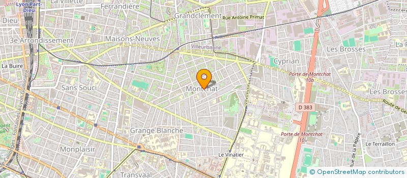 localisation de l'entreprise MONSIEUR HUGO DELOUCHE  LYON