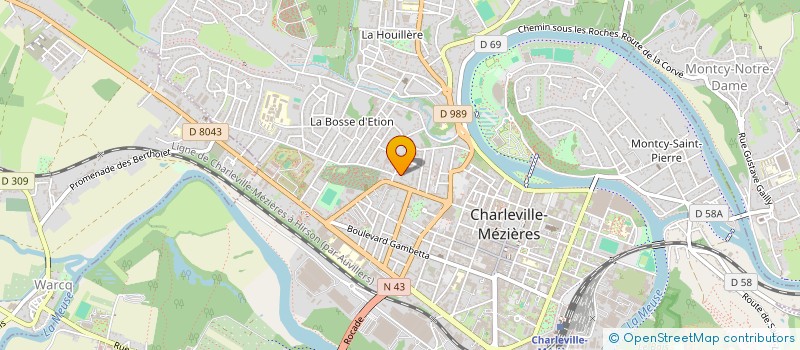 localisation de l'entreprise MONSIEUR HUGO DEMANGEON ALLEGUEDE à CHARLEVILLE-MEZIERES