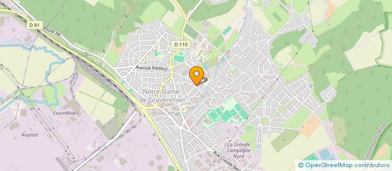 localisation de l'entreprise MONSIEUR HUGO DEMARE  PORT-JEROME-SUR-SEINE