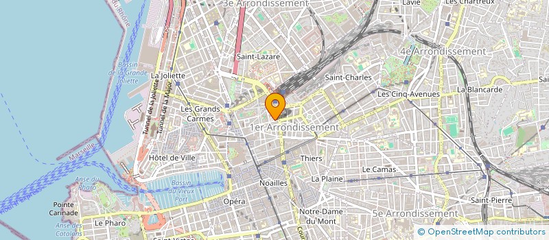 localisation de l'entreprise MONSIEUR HUGO DEMARQUE à MARSEILLE