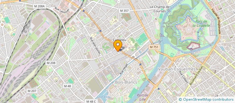 localisation de l'entreprise MONSIEUR HUGO DEMON à LILLE