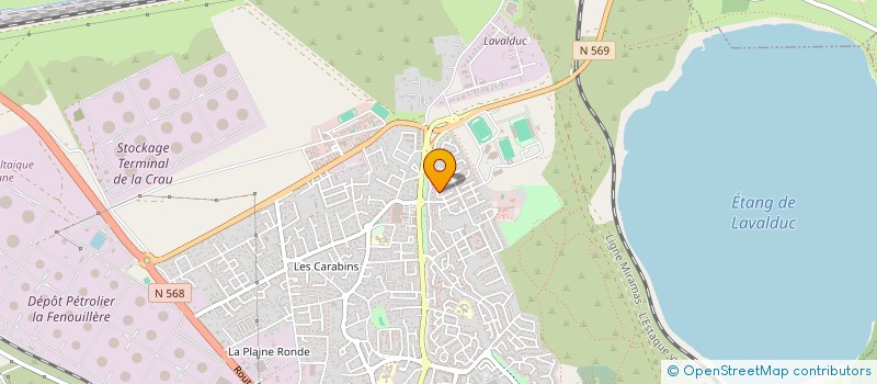 localisation de l'entreprise MONSIEUR HUGO DEMONTIS  FOS-SUR-MER