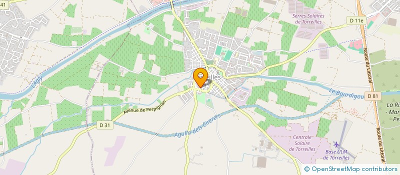 localisation de l'entreprise MONSIEUR HUGO DENIS  TORREILLES