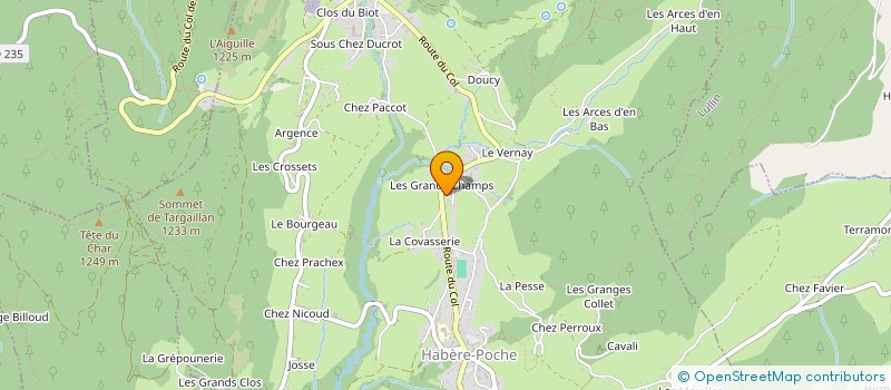 localisation de l'entreprise MONSIEUR HUGO DESESTRETS  HABERE-POCHE