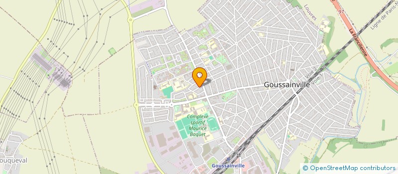 localisation de l'entreprise MONSIEUR HUGO DESIR à GOUSSAINVILLE