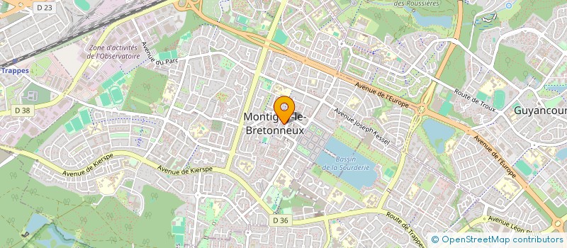 localisation de l'entreprise MONSIEUR HUGO DESNOUES à GARCHES