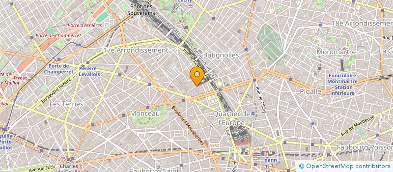 localisation de l'entreprise MONSIEUR HUGO DESNOYER  PARIS