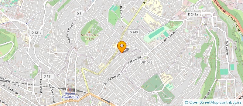 localisation de l'entreprise MONSIEUR HUGO DESRUES à ROUEN