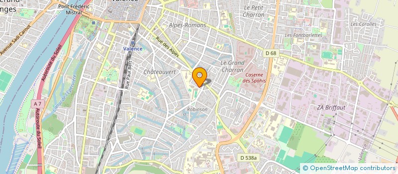 localisation de l'entreprise MONSIEUR HUGO DESRUOL à VALENCE