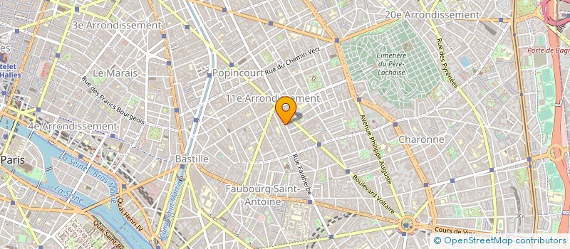 localisation de l'entreprise MONSIEUR HUGO DESSIOUX  PARIS