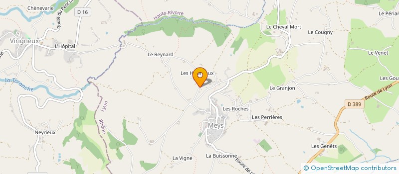 localisation de l'entreprise MONSIEUR HUGO DEVELLE  MEYS