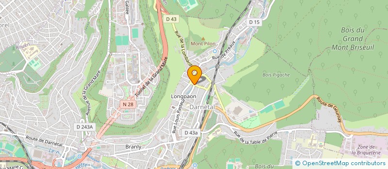 localisation de l'entreprise MONSIEUR HUGO DEZERT à LE HAVRE