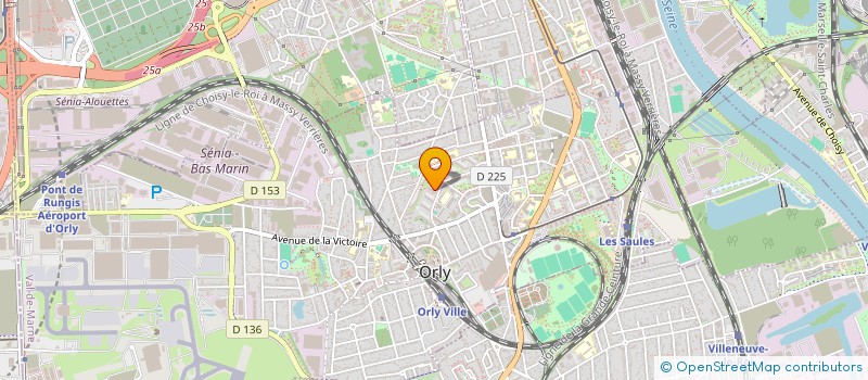 localisation de l'entreprise MONSIEUR HUGO DIAS HUGO  ORLY