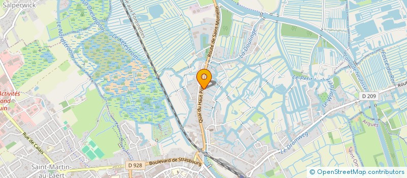 localisation de l'entreprise MONSIEUR HUGO DIERS  SAINT-OMER