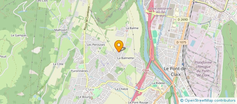 localisation de l'entreprise MONSIEUR HUGO DIKER  CLAIX