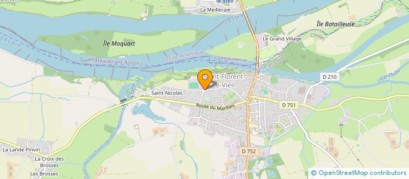 localisation de l'entreprise MONSIEUR HUGO DILE  MAUGES-SUR-LOIRE