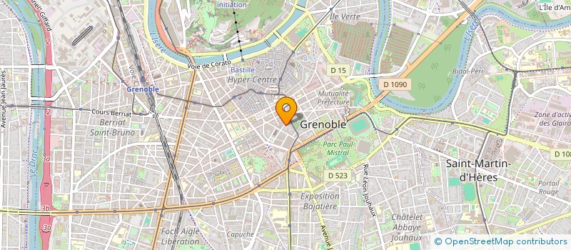 localisation de l'entreprise MONSIEUR HUGO DJUKANOVIC à GRENOBLE