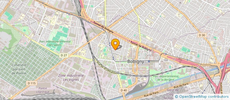 localisation de l'entreprise MONSIEUR HUGO DONADO  BOBIGNY