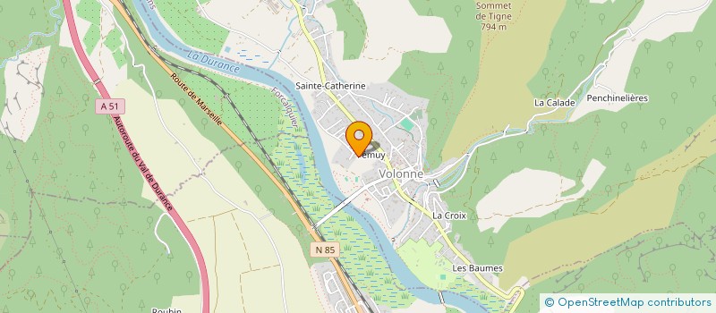localisation de l'entreprise MONSIEUR HUGO DORUS à VOLONNE