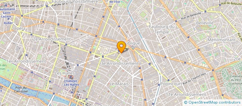 localisation de l'entreprise MONSIEUR HUGO DOS SANTOS  PARIS