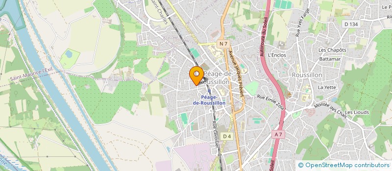 localisation de l'entreprise MONSIEUR HUGO DOS SANTOS POCINHO  CLONAS-SUR-VAREZE