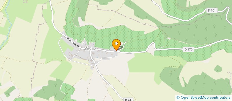 localisation de l'entreprise MONSIEUR HUGO DRAPPIER  URVILLE