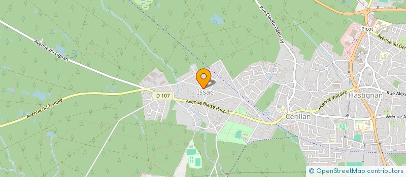 localisation de l'entreprise MONSIEUR HUGO DRAVIGNEY  SAINT-MEDARD-EN-JALLES