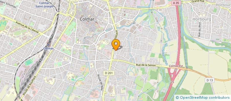 localisation de l'entreprise MONSIEUR HUGO DROUOT  COLMAR