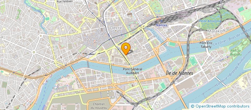 localisation de l'entreprise MONSIEUR HUGO DRUON à NANTES