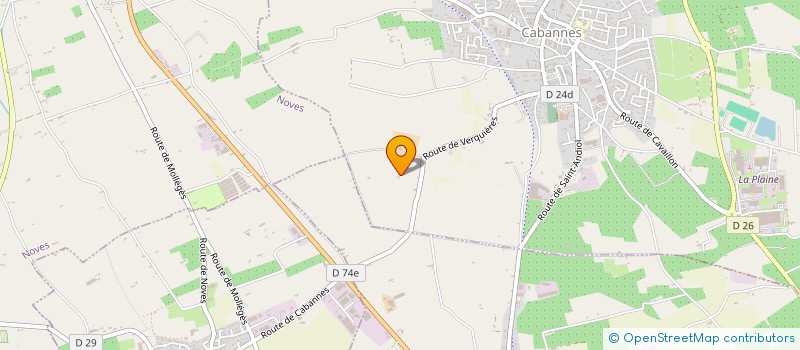 localisation de l'entreprise MONSIEUR HUGO DUAULT  CABANNES