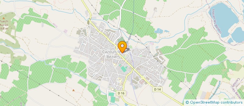 localisation de l'entreprise MONSIEUR HUGO DUBIEF  MAUREILHAN