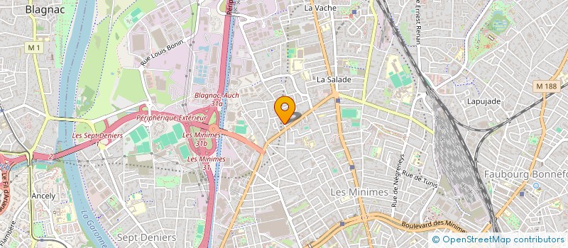 localisation de l'entreprise MONSIEUR HUGO DUDRAGNE à TOULOUSE