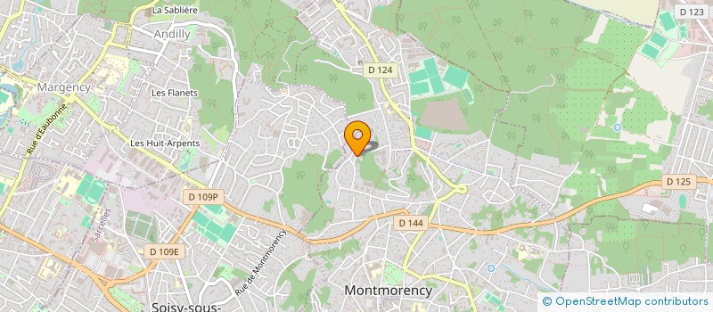 localisation de l'entreprise MONSIEUR HUGO DULARY  MONTMORENCY