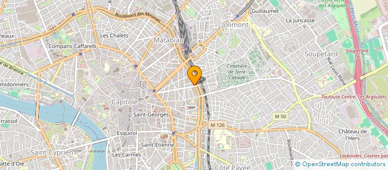 localisation de l'entreprise MONSIEUR HUGO DUMOUCH à TOULOUSE