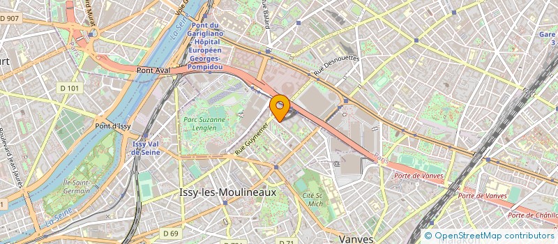 localisation de l'entreprise MONSIEUR HUGO DUPONT à ISSY-LES-MOULINEAUX