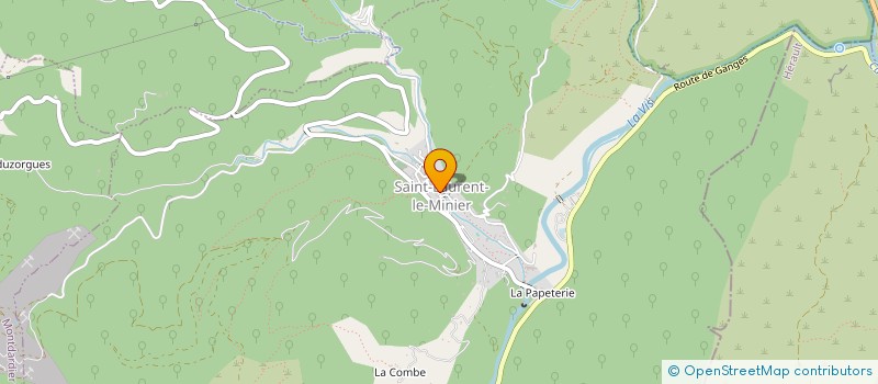 localisation de l'entreprise MONSIEUR HUGO DURAND  SAINT-LAURENT-LE-MINIER